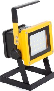 Naświetlacz Verk Halogen lampa przenośny LED 20 SMD 10W akumulator Halogen lampa przenośny LED 20 SMD 10W akumulator 10