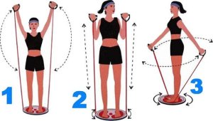 Masażer Verk Twister obrotowy do ćwiczeń z linkami masażer stóp Twister obrotowy do ćwiczeń z linkami masażer stóp 2
