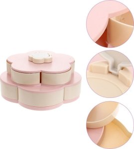 Verk Pojemnik organizer na cukierki biżuterię obrotowy 2w1 z uchwytem na telefon Pojemnik organizer na cukierki biżuterię obrotowy 2w1 z uchwytem na telefon 5