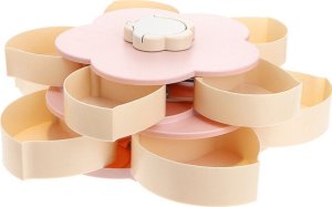 Verk Pojemnik organizer na cukierki biżuterię obrotowy 2w1 z uchwytem na telefon Pojemnik organizer na cukierki biżuterię obrotowy 2w1 z uchwytem na telefon 6