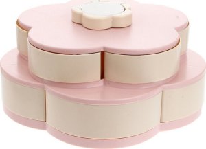 Verk Pojemnik organizer na cukierki biżuterię obrotowy 2w1 z uchwytem na telefon Pojemnik organizer na cukierki biżuterię obrotowy 2w1 z uchwytem na telefon 7