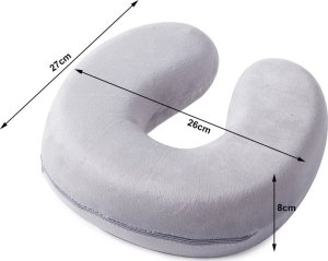 Verk Poduszka podróżna rogal na szyję do samochodu turystyczna memory zagłówek Poduszka podróżna rogal na szyję do samochodu turystyczna memory zagłówek 6