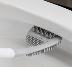Verk Silikonowa szczotka toaletowa do toalety wc haczyk do mycia higieniczna Silikonowa szczotka toaletowa do toalety wc haczyk do mycia higieniczna 10