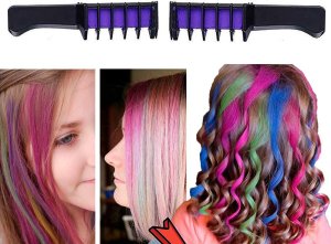 Verk Grzebień kreda do farbowania włosów zmywalny 6 szt Grzebień kreda do farbowania włosów zmywalny 6 szt 3