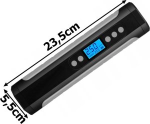 Verk Pompka akumulatorowa do roweru samochodu kompresor elektryczny 10 bar lcd Pompka akumulatorowa do roweru samochodu kompresor elektryczny 10 bar lcd 5