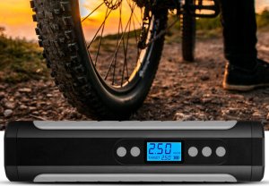 Verk Pompka akumulatorowa do roweru samochodu kompresor elektryczny 10 bar lcd Pompka akumulatorowa do roweru samochodu kompresor elektryczny 10 bar lcd 10