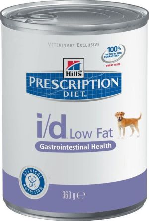 Hills  Prescription Diet i/d Low Fat Canine puszka 360g 1