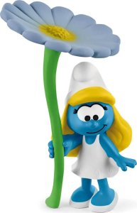 Figurka Schleich SCHLEICH 20828 Smerfy Smerfetka z kwiatem figurka zabawka PREMIUM 8cm 1