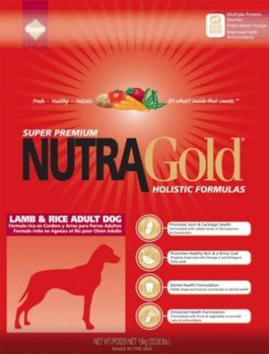 Nutra Gold Holistic Lamb & Rice Adult Dog 15kg 1