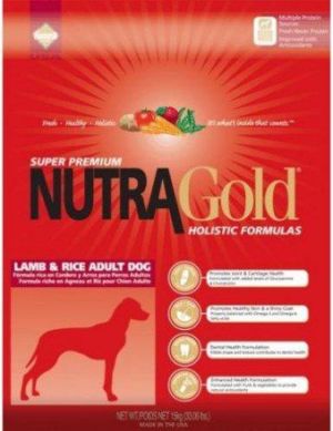 Nutra Gold Holistic Lamb & Rice Adult Dog 3kg 1