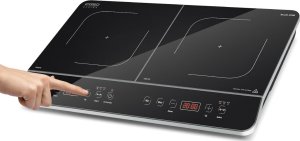 Caso Caso | Hob | Touch 3500 | Induction | Number of burners/cooking zones 2 | Touch control | Timer | Juodas | Ekranas 5