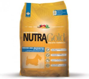 Nutra Gold Holistic Indoor Adult Dog Microbites 7,5kg 1