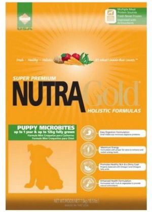Nutra Gold Holistic Puppy Microbites Dog 3kg 1