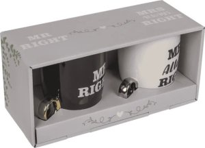 Out of the blue Kubki z Pierścionkiem dla Pary - Mr. Right & Mrs. Always Right 2