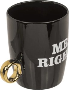 Out of the blue Kubki z Pierścionkiem dla Pary - Mr. Right & Mrs. Always Right 7