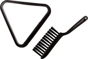 Out of the blue Drewniany Stół do Gry w Bilard, Przenośny Zestaw z Dwoma Kijami 5