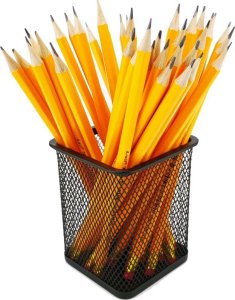 Leviatan Kubek na dlugopisy siatka kwadrat czarny LEVIATAN 3