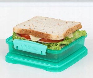 Sistema Sistema 31646 pojemnik do przechowywania żywności Kwadrat 0,45 l Niebieski 1 szt. 11