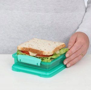 Sistema Sistema 31646 pojemnik do przechowywania żywności Kwadrat 0,45 l Niebieski 1 szt. 10