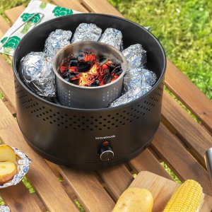 InnovaGoods InnovaGoods Portable Smokeless Charcoal Barbecue C 3