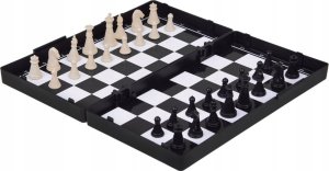 Jokomisiada Zestaw gier 3w1 szachy warcaby chińczyk MAGNETYCZNE strategiczna GR0676 2