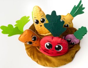 MomsCare Mom's Care zabawka sensoryczna edukacyjna Ogródek warzywny ZA5392 3