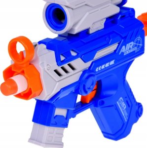 Jokomisiada Zestaw Pistolet z celownikiem na miękkie piankowe naboje 6 szt. ZA5152 7