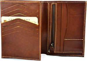 Bartex BARTEX 1019M-ID skórzany portfel męski cognac *RFID Travel 1019M-ID 2