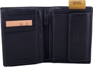Camel Active CAMEL ACTIVE B34 707 60  skorzany portfel męski z ochroną kart i dokumentów RFID B34 707 60 3