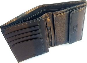 Camel Active CAMEL ACTIVE B34 707 60  skorzany portfel męski z ochroną kart i dokumentów RFID B34 707 60 7