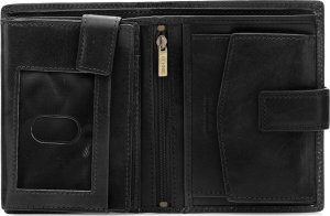 OCHNIK OCHNIK PL-190 skórzany portfel męski czarny PL-190 2