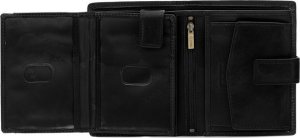 OCHNIK OCHNIK PL-190 skórzany portfel męski czarny PL-190 4