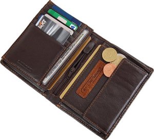 Camel Active CAMEL ACTIVE 128-705-20 skórzany portfel męski 128 708 20 5