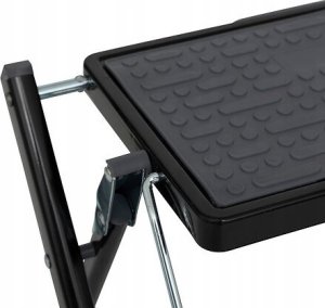 5five Metalowa dwupoziomowa drabina, kolor czarny 3