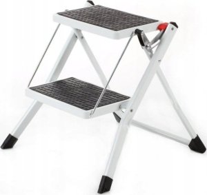 5five Metalowa dwupoziomowa drabina, kolor czarny 7