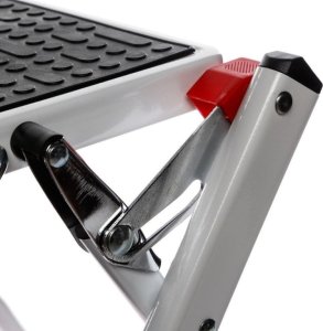 5five Metalowa dwupoziomowa drabina, kolor czarny 9