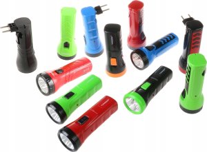 Latarka Tiross Ładowana LATARKA akumulatorowa 4 LED lampka 1122 2