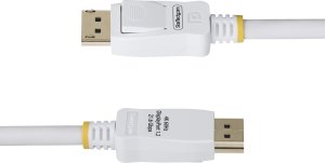StarTech DP12-CABLE-6FTW kabel DisplayPort 1,8 m Biały 3