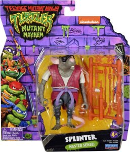 Figurka Playmates WOJOWNICZE ŻÓŁWIE NINJA Figurka 11cm SPLINTER 1