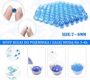 tomdorix Snajperka AWP AUTOMAT Na Kulki Żelowe Wodne Orbeez Karabin Elektryczny CS2 11