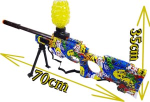 tomdorix Snajperka AWP AUTOMAT Na Kulki Żelowe Wodne Orbeez Karabin Elektryczny CS2 6