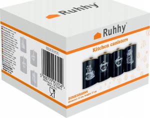 Ruhhy Pojemniki kuchenne - 4 szt. Ruhhy 24578 2