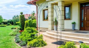 Kadax KADAX Pergola Ogrodowa metalowa Łuk Na Kwiaty Róże Do Róż Pnącz 240cm Podpora 4