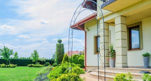 Kadax KADAX Pergola Ogrodowa metalowa Łuk Na Kwiaty Róże Do Róż Pnącz 240cm Podpora 5