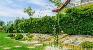 Kadax KADAX Pergola Ogrodowa metalowa Łuk Na Kwiaty Róże Do Róż Pnącz 240cm Podpora 9