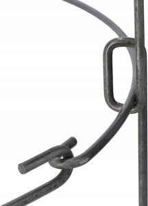 Kadax KADAX Podpora Roślin Kwiatów 90cm Ogrodowa Pierścieniowa Podpórka Stalowa 2szt 6