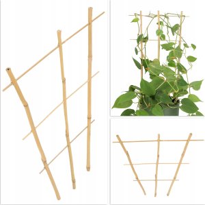 Kadax KADAX Drabinka Bambusowa Pergola Podpora 46 cm 5 szt 7