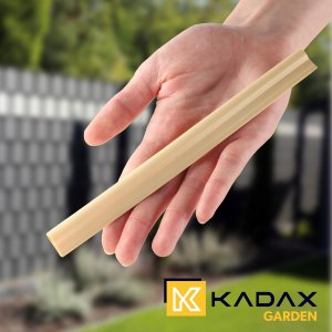 Kadax KADAX Klipsy Do Taśmy Ogrodzeniowej Paneli Kremowy 2szt. 2