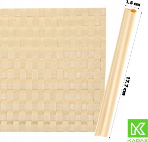 Kadax KADAX Klipsy Do Taśmy Ogrodzeniowej Paneli Kremowy 2szt. 3