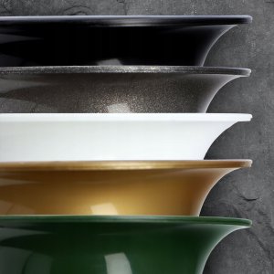 Kadax KADAX Wazon Flakon Na cmentarz 30cm Kwiaty sztuczne Wbijany szpic Grafitowy 9